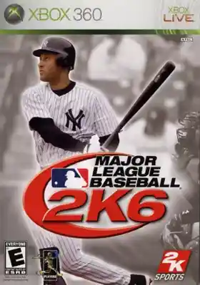 Major League Baseball 2K6 (USA) box cover front